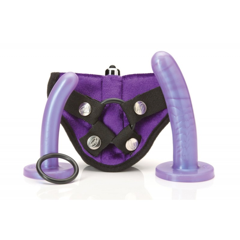 Bend Over Strapon Beginner Kit - Purple Haze